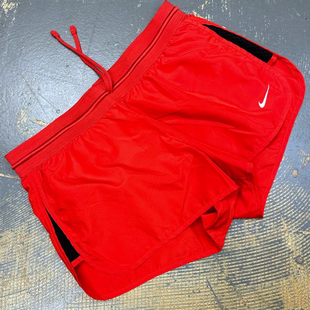 Nike Run Fast 2” Running Shorts 719761-696 Small Crimson Red Fitness Training